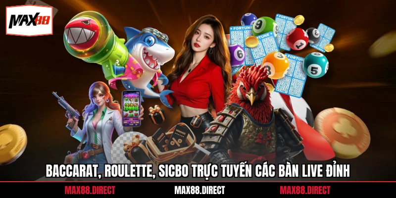 Sv388 Casino – Game Thủ Mê Mẩn Sảnh Game Live Hiện Đại 3 Baccarat, roulette, sicbo trực tuyến các bàn live đỉnh