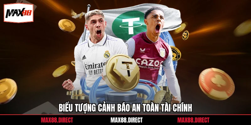 Biểu tượng cảnh báo an toàn tài chính